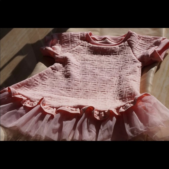 TODDLER GIRLS PINK DRESS - Picture 4 of 6